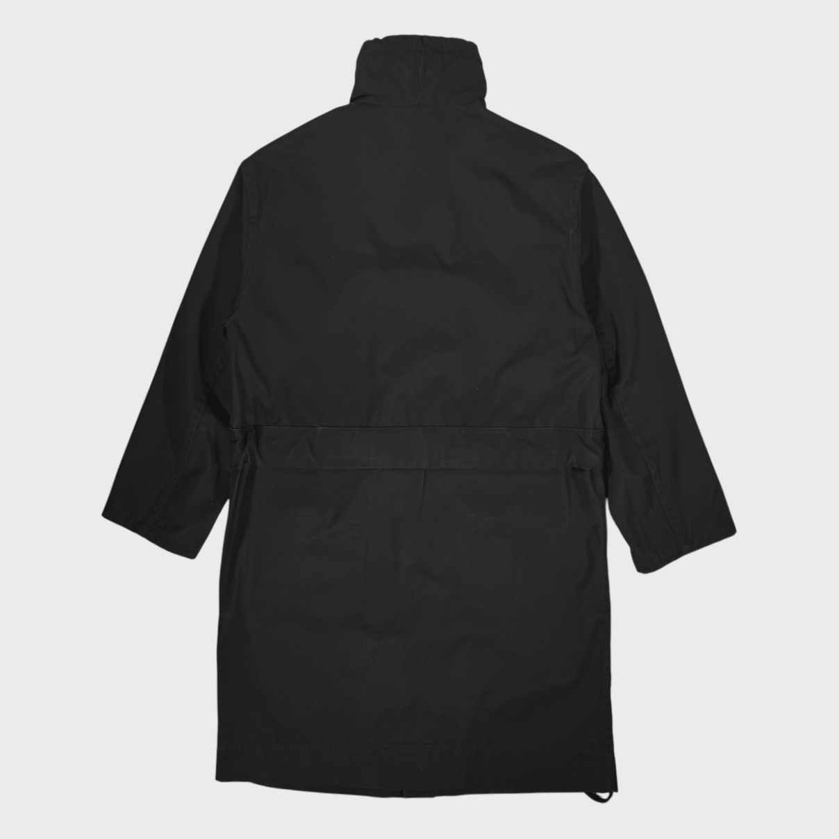 Craig Green Long waxed & belted coat