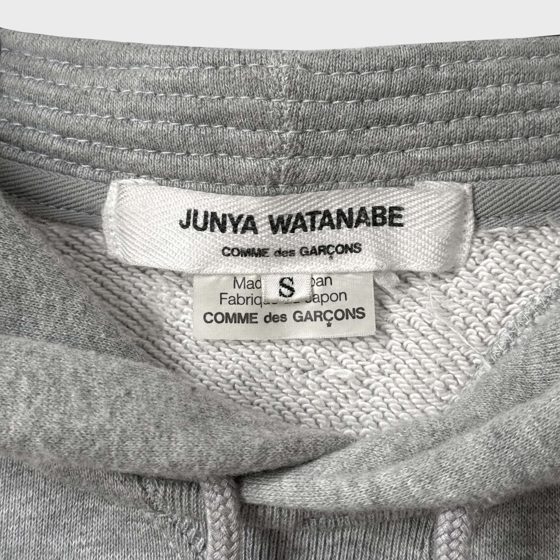 Junya Watanabe Vintage Panelled Grey Sweatshirt 5