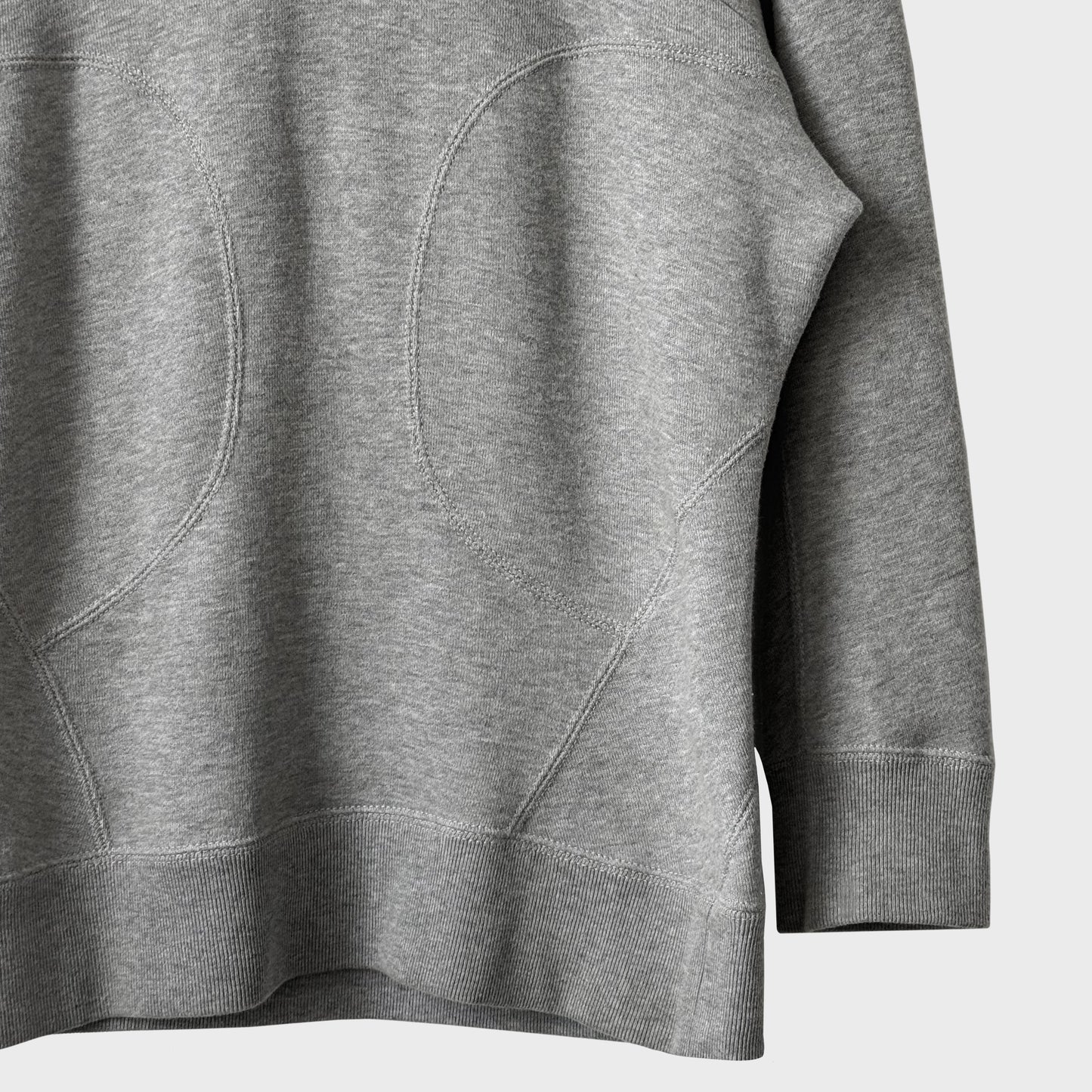 Junya Watanabe Vintage Panelled Grey Sweatshirt Gorpcore Techwear Technical Archive Ebay Etsy Grailed Constant Practice Hol Sales 3