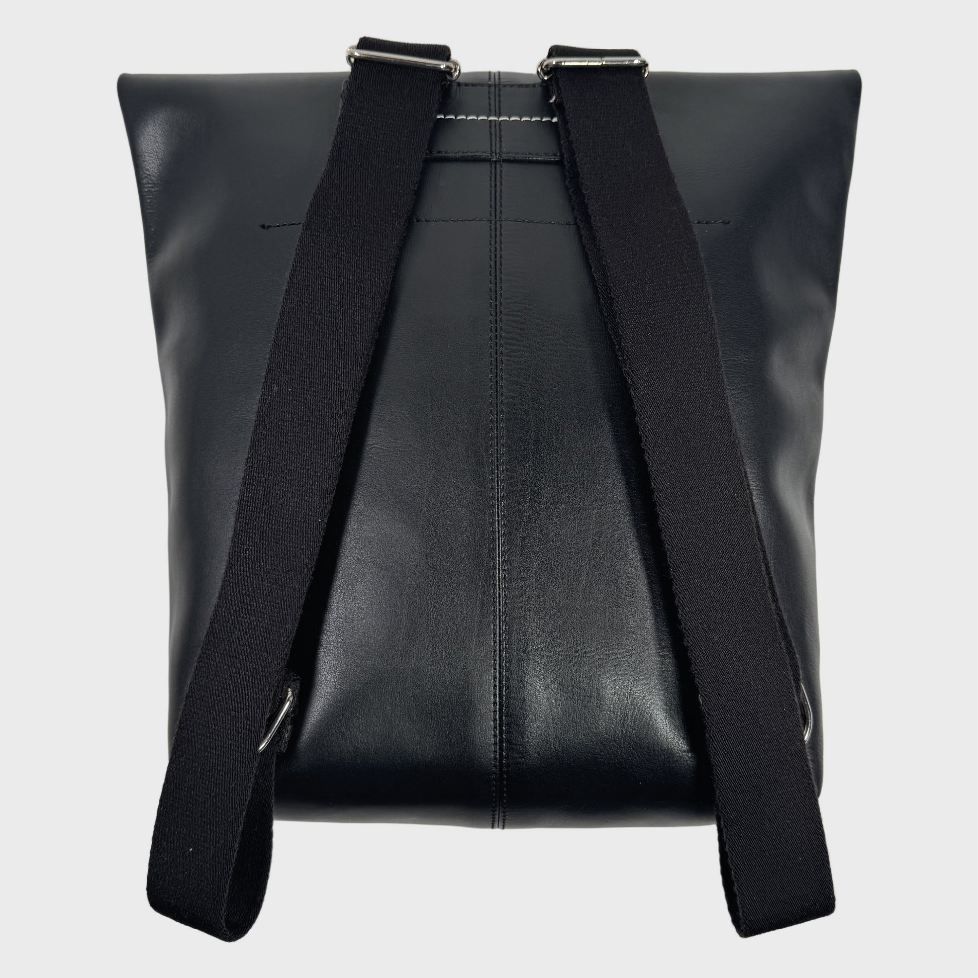 MM6 Maison Margiela black & metal handle backpack Gaijin