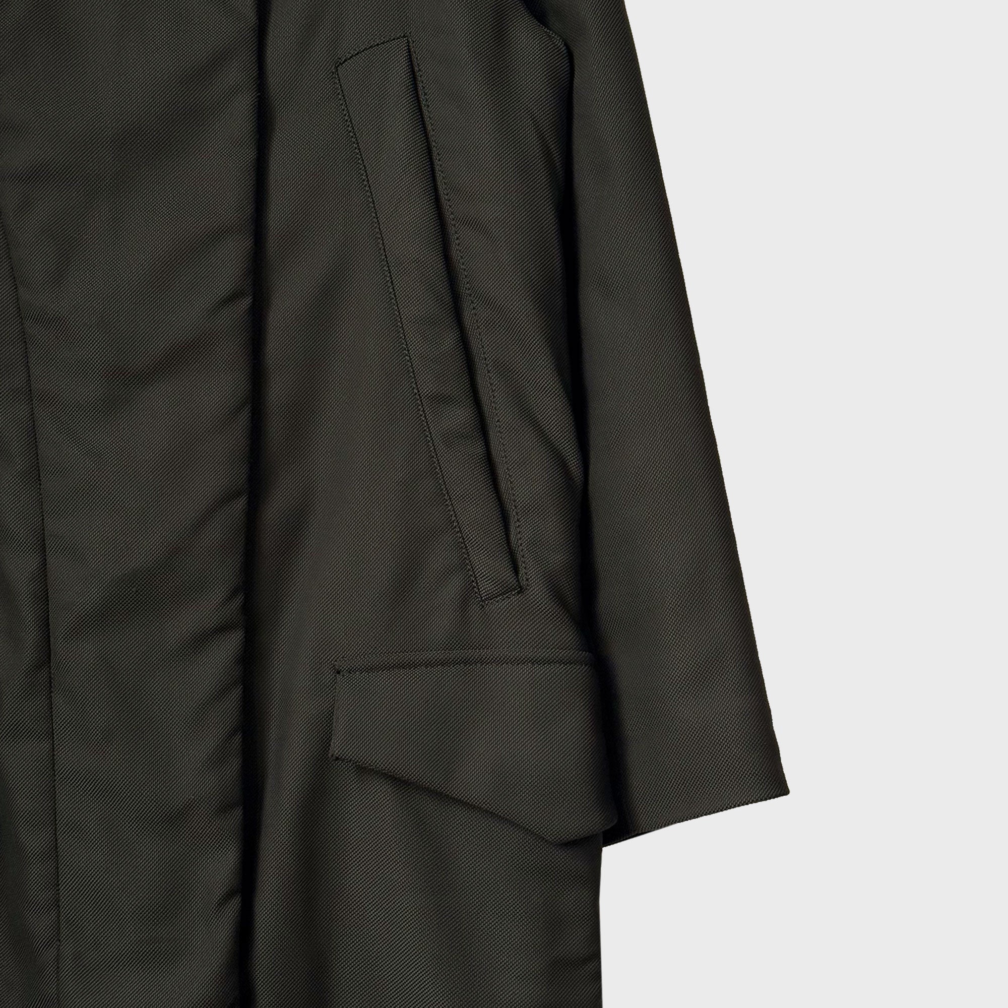 Mandarina Duck Vintage Asymmetrical Cutout Technical Parka
