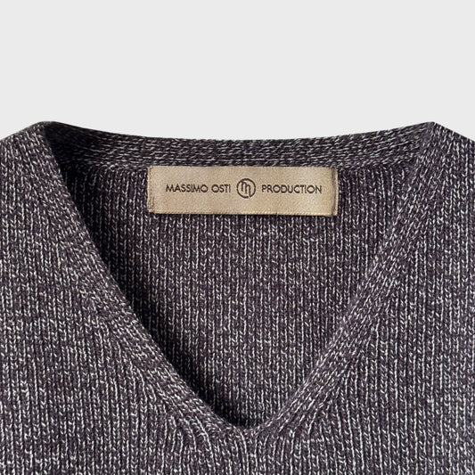 Massimo Osti Production Sleeveless V-neck Knit Sweater Gorpcore Techwear Technical Archive Ebay Etsy Grailed Constant Practice Hol Sales 2