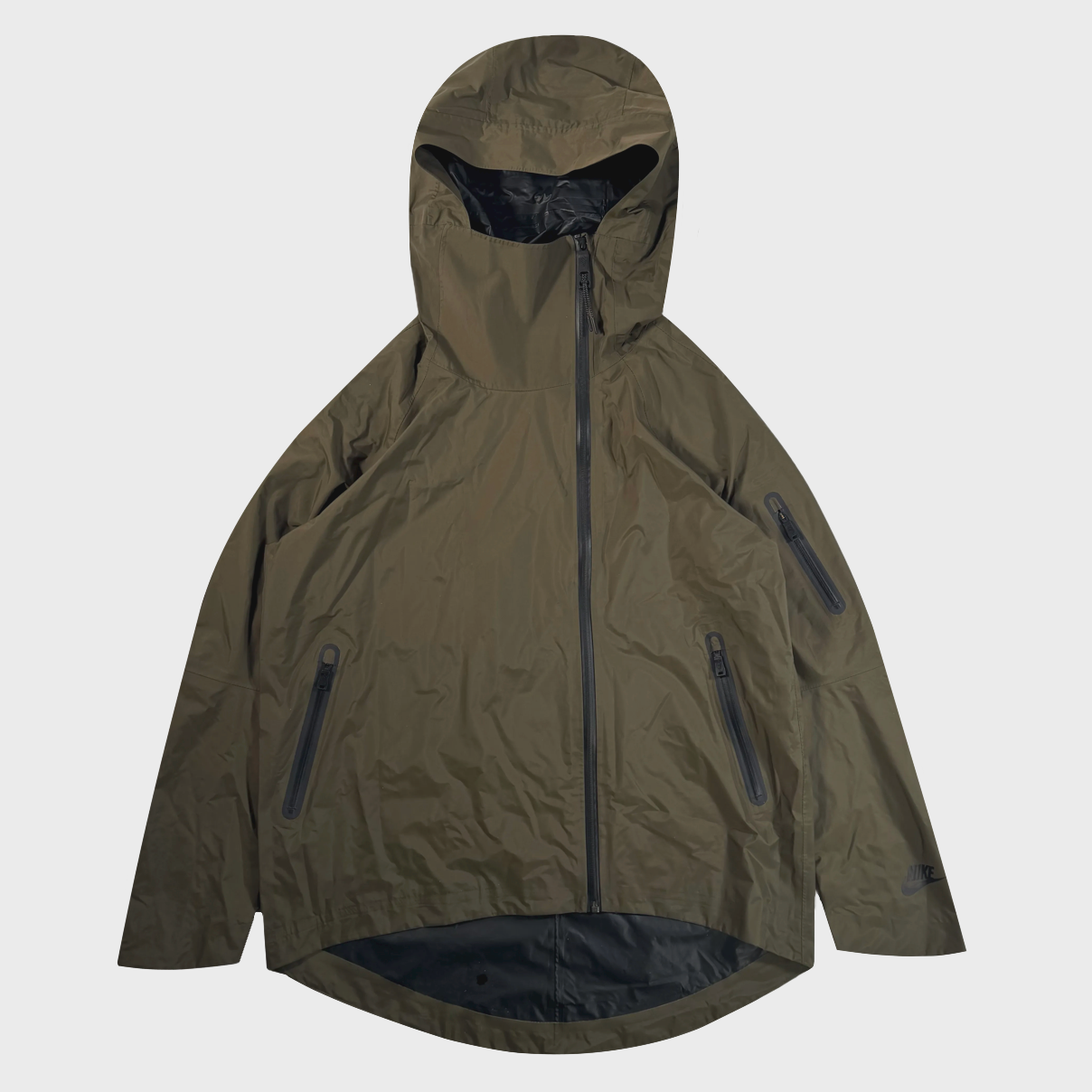 Nike Technical Water Repellent Asymetrical Balaclava Jacket Hol Sales