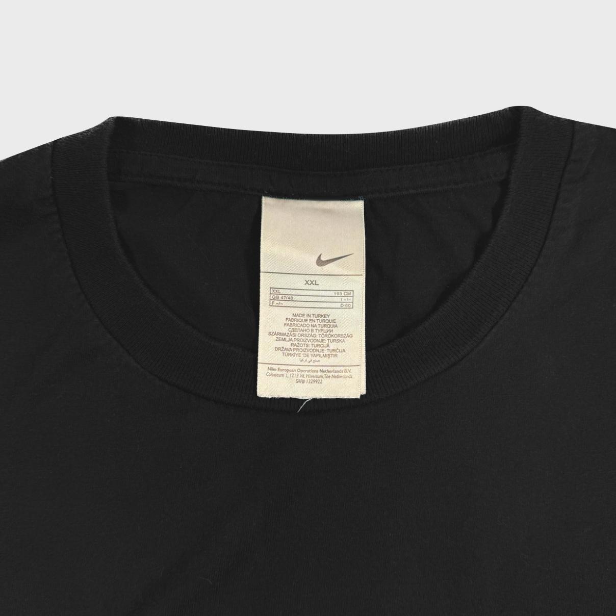 Nike White Label Futuristic Logo Printed Tee Etsy