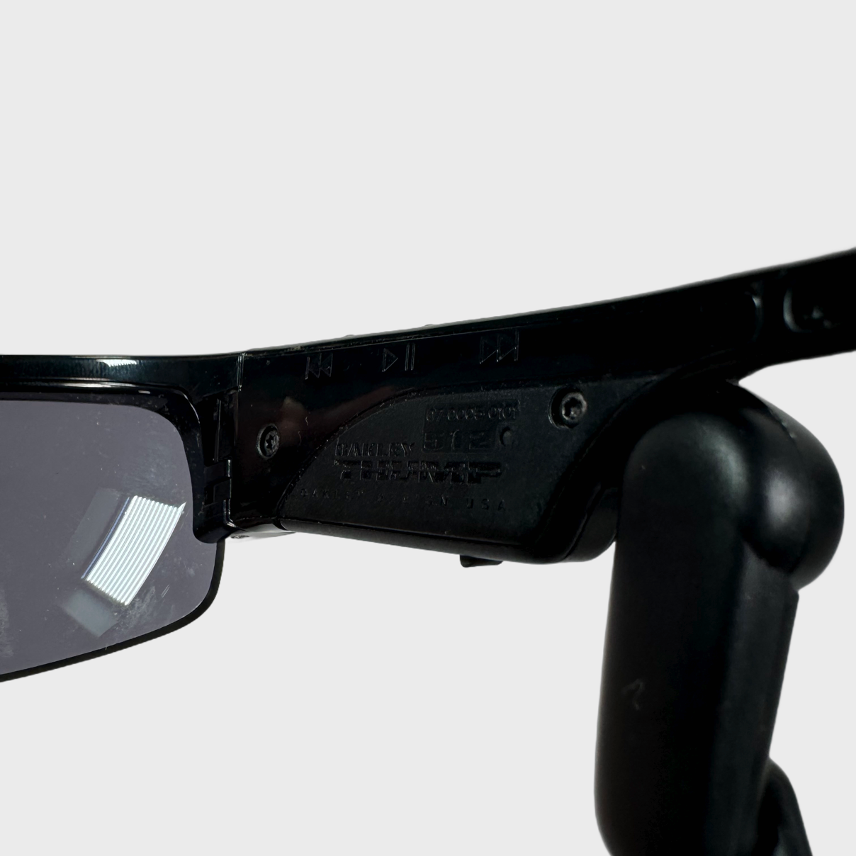 Oakley Thump Pro 512mb - Polished Black / Black Iridium (2006) Ebay Etsy Gorpcore Techwear Technical Rave Techno Y2K 300700 Inside Tag Hol Sales Vinted Leboncoin Second Wave Vintage 10