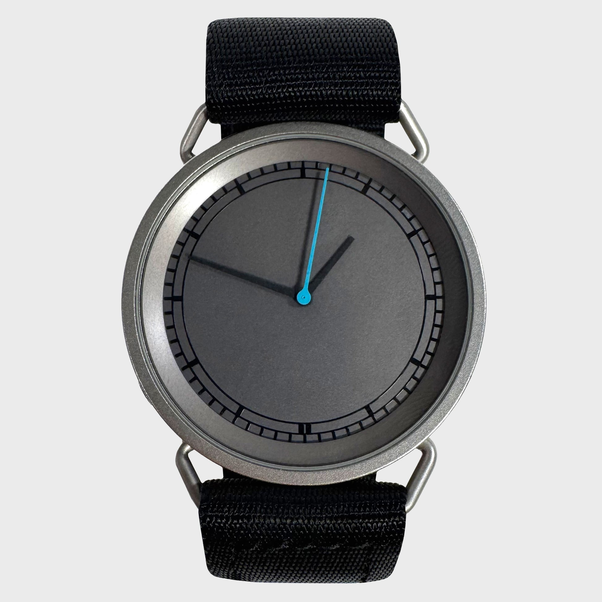 Rosendahl Minimalist Design Silver Watch vintage bauhaus digital futuristic