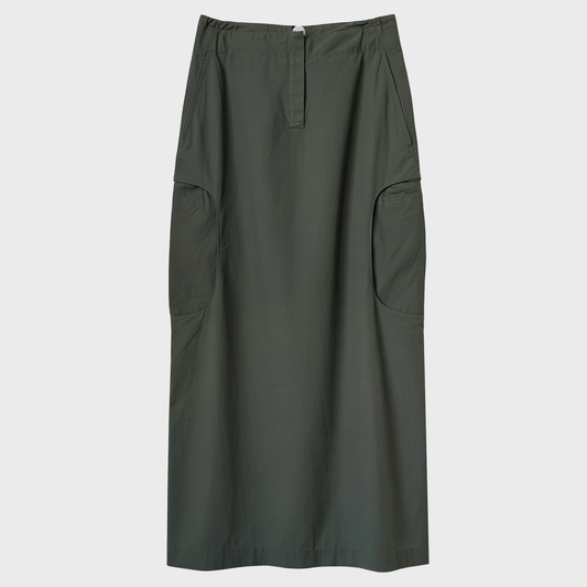 Mandarina Duck Egg Cell Pockets Long Skirt