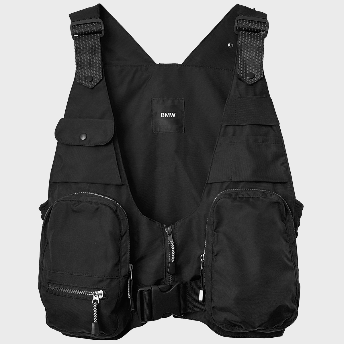 BMW Technical Cargo & Backpack Sleeveless Nylon Jacket