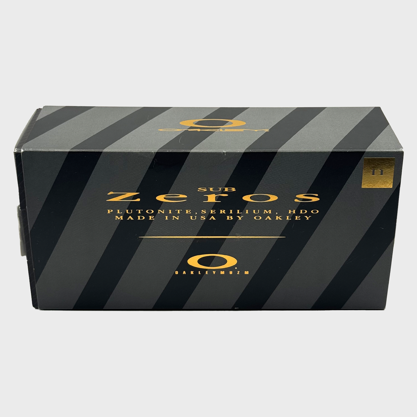 Oakley Limited Edition Sub Zero MUZM Exclusive Box - Matte Grey Smoke N / Prizm Snow Torch Iridium (2024)