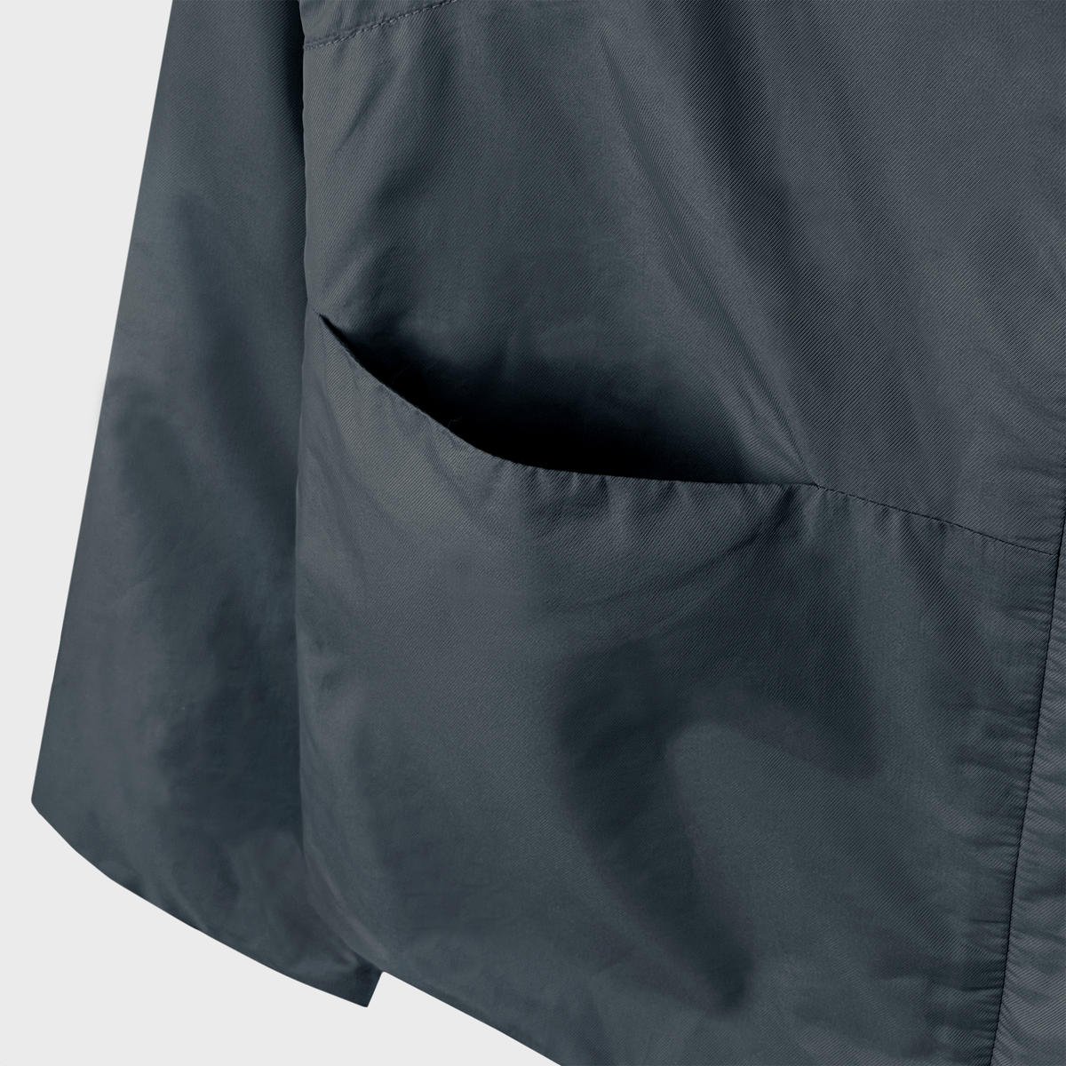 Cop Copine Hidden Zipper Technical Anorak