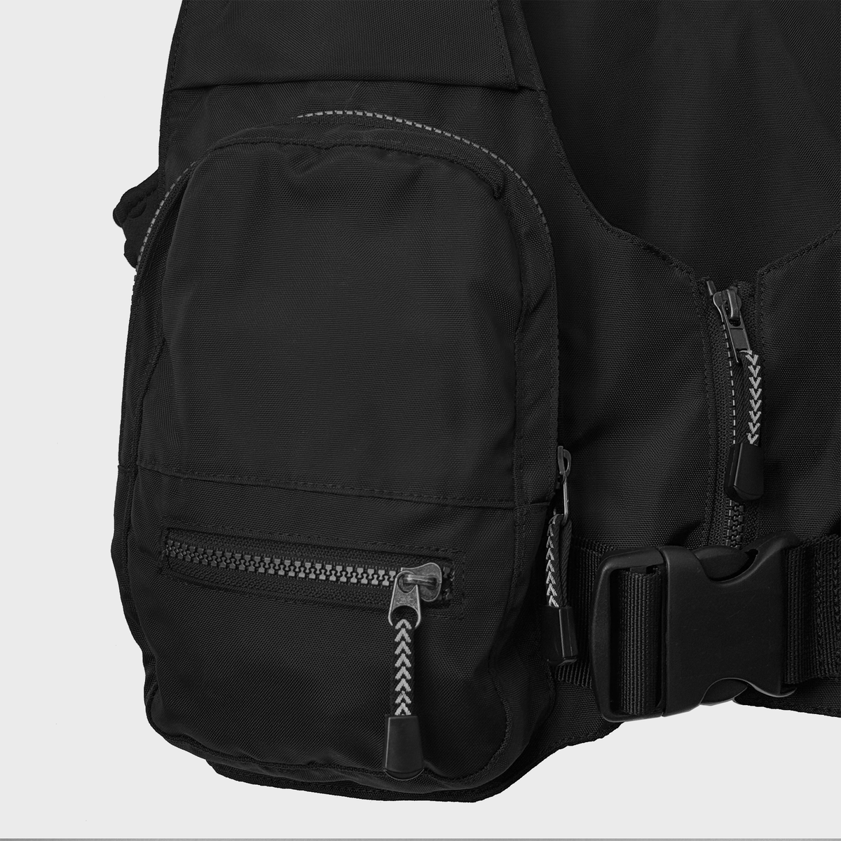 BMW Technical Cargo & Backpack Sleeveless Nylon Jacket