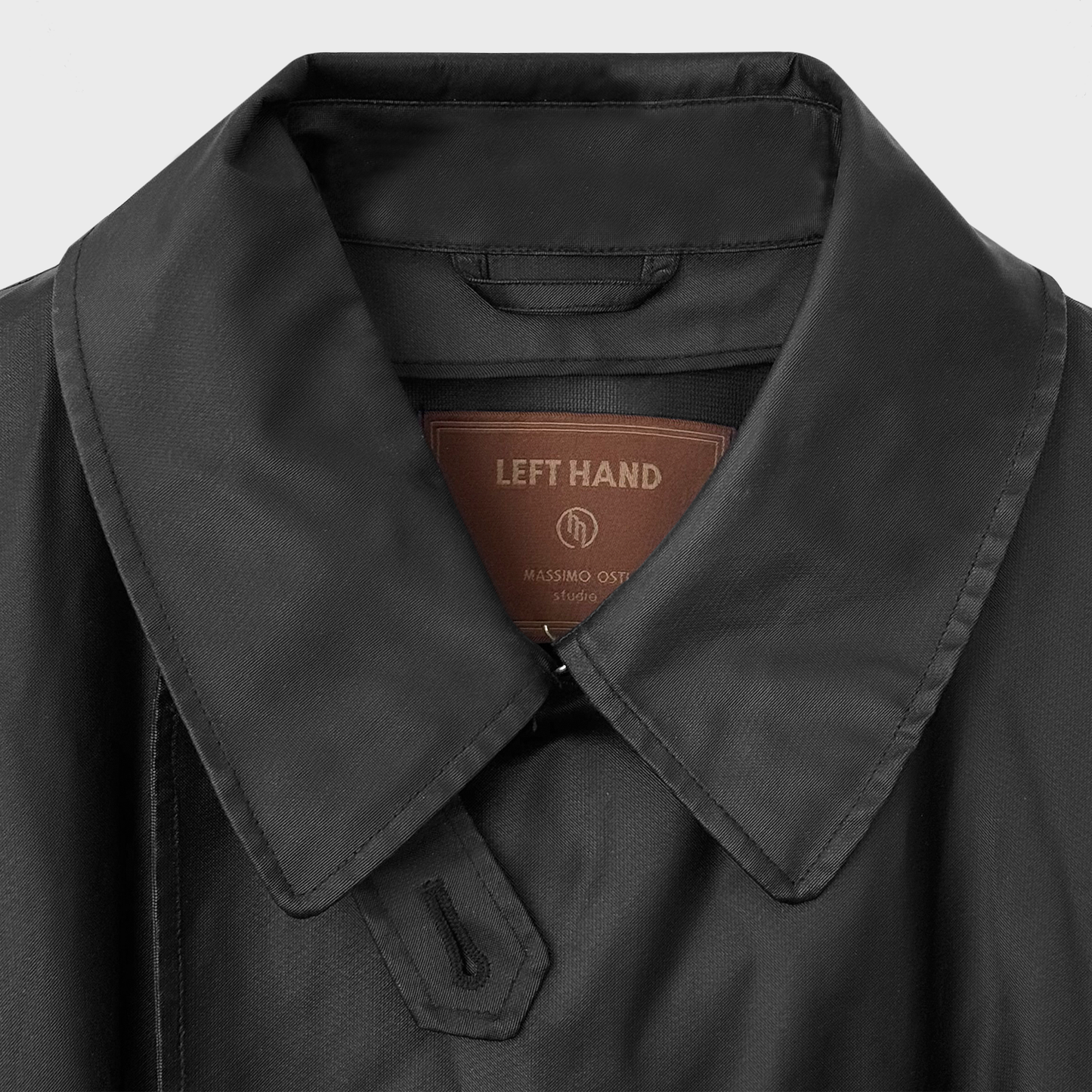 Left Hand By Massimo Osti Studio Thermojoint Fabric Double-Breasted Jacket
