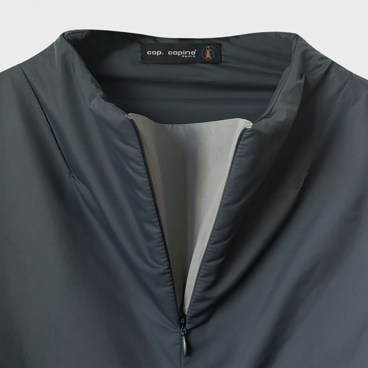 Cop Copine Hidden Zipper Technical Anorak