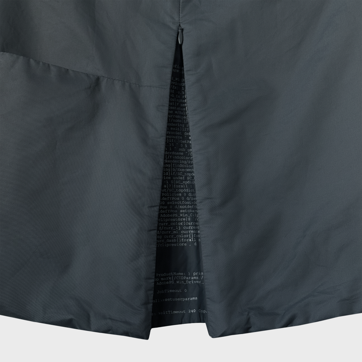 Cop Copine Hidden Zipper Technical Anorak