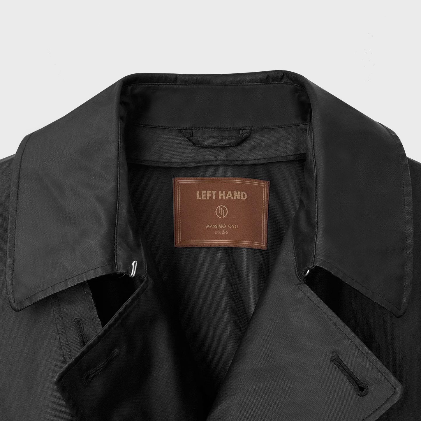 Left Hand By Massimo Osti Studio Thermojoint Fabric Double-Breasted Jacket