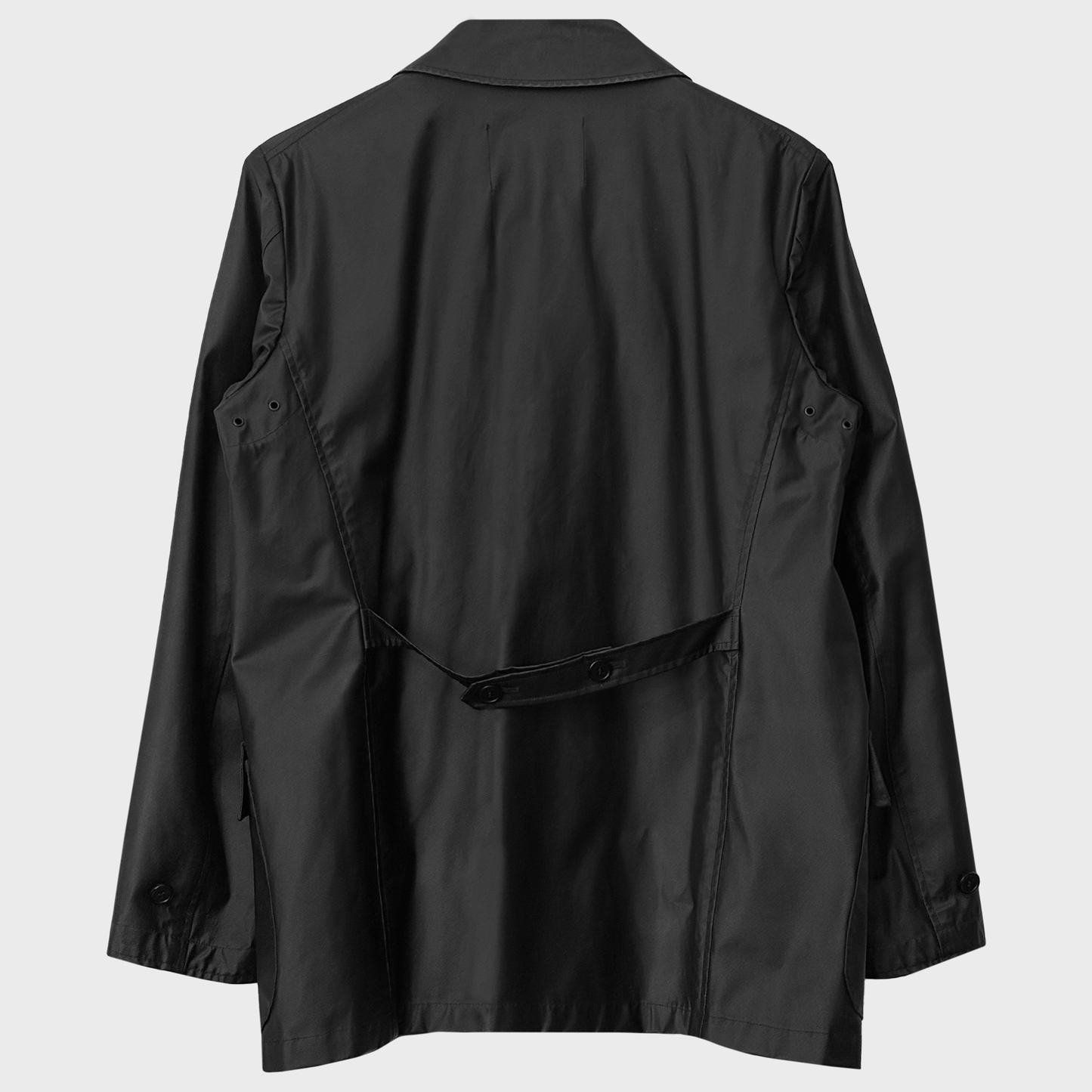 Left Hand By Massimo Osti Studio Thermojoint Fabric Double-Breasted Jacket