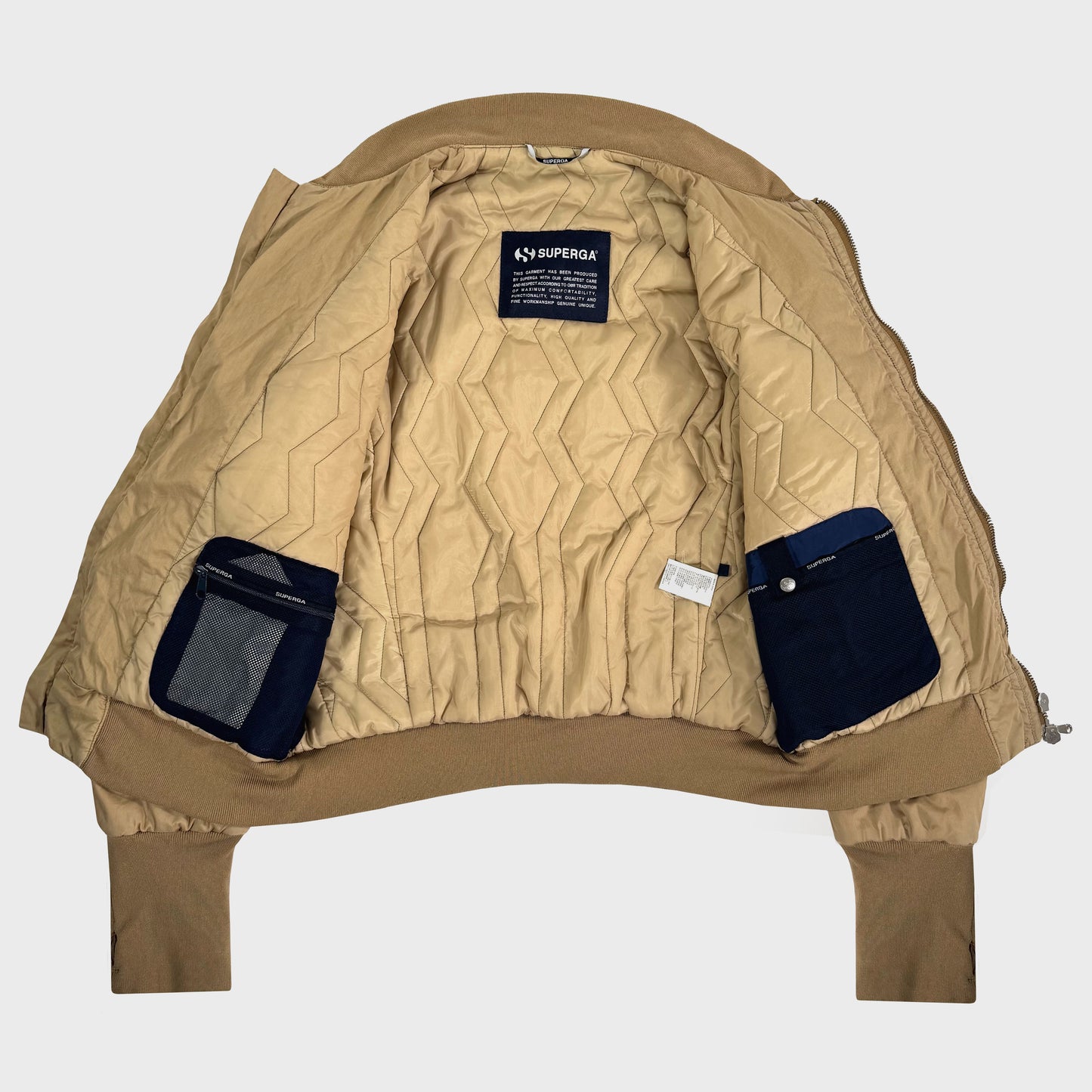 Superga Vintage Bomber Jacket Massimo Osti Stone Island Gorpcore Techwear Technical Inside Tag Hol Sales 300700 Ebay Etsy 7