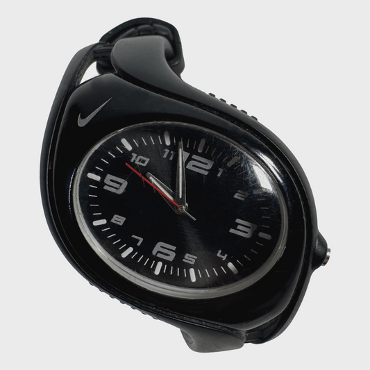 Nike Triax Watch Black & Silver