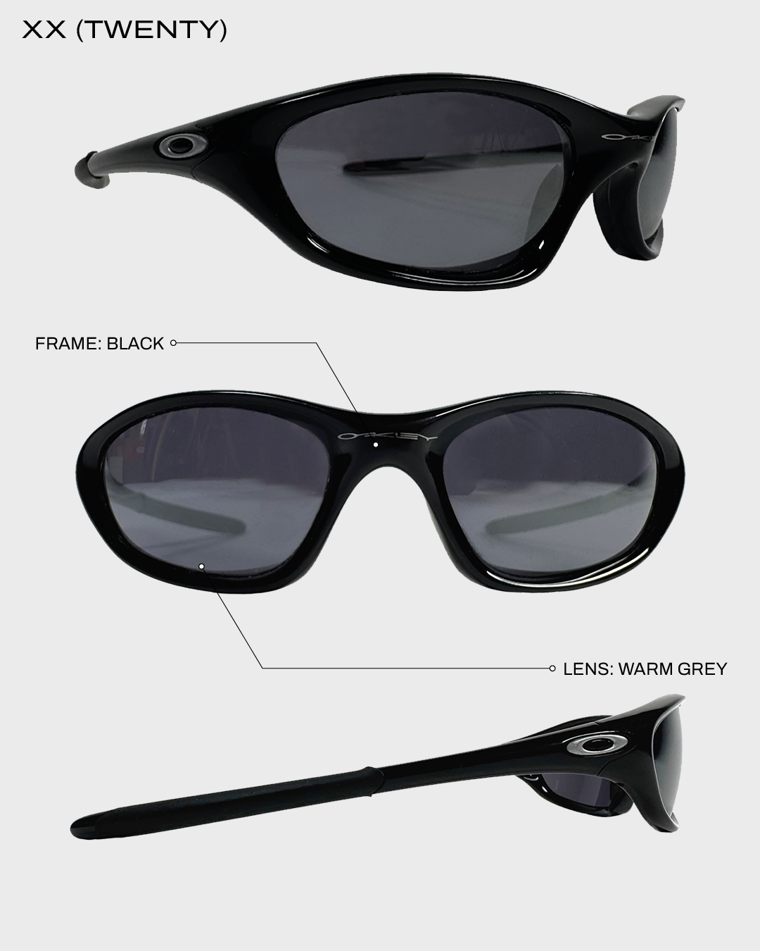 Oakley XX (2000) - Black Grey